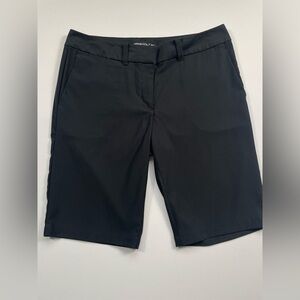 Nike Golf Dri-Fit Black Bermuda Shorts – Women’s Size 6 Golfcore Sporty Chic